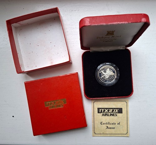 1988 silverproof coin manx - 1988,