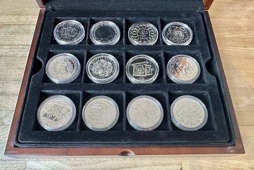 Collection 5 coins - uk, £5