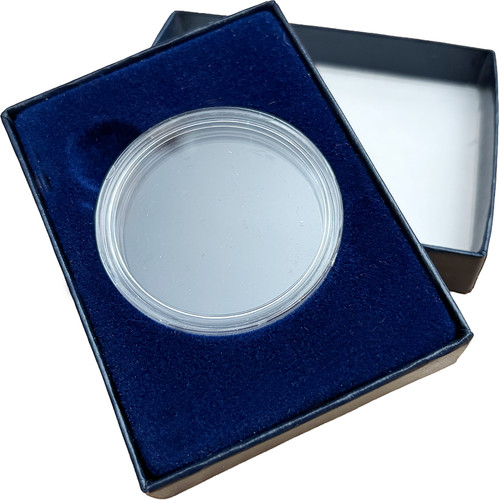 Blue presentation box - blue,