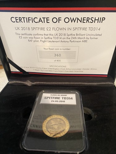 2018 spitfire two - £2, pound