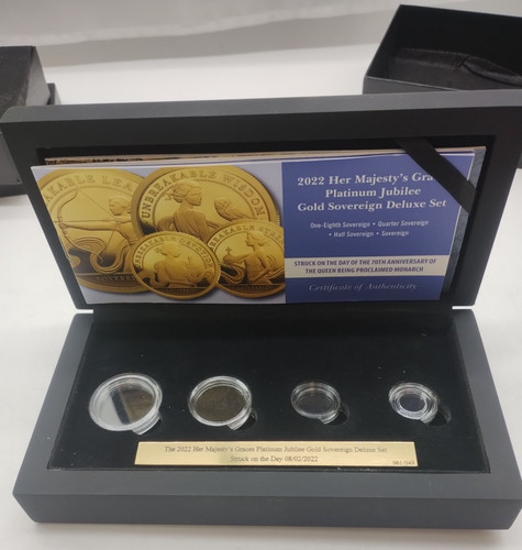 Coin presentation box - coin, empty