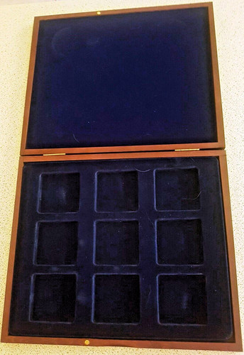 Brown wooden coin - brown,