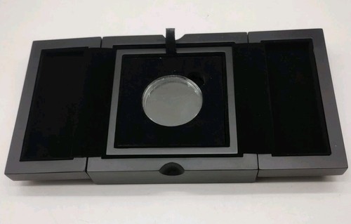 Coin presentation box black - presentation,