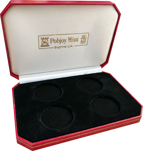 Coin presentation box from - 4,