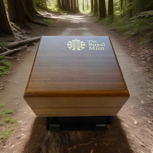 Royal mint coin - coin, case