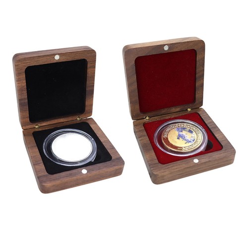 Coin presentation display box - presentation,