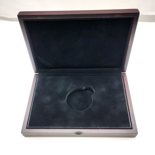Coin presentation box - coin, empty