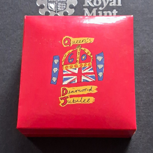 Royal mint diamond jubilee - diamond,