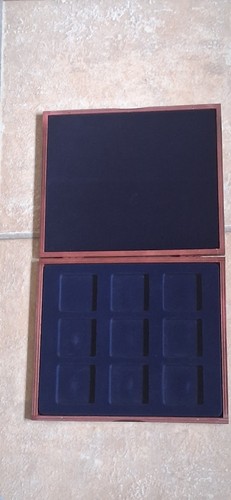 Dark brown wooden coin - brown,