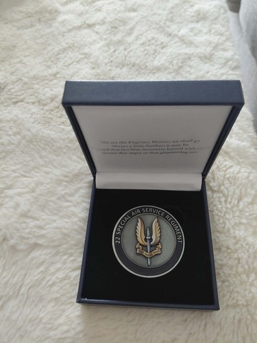 Sas wings challenge coin - wings,