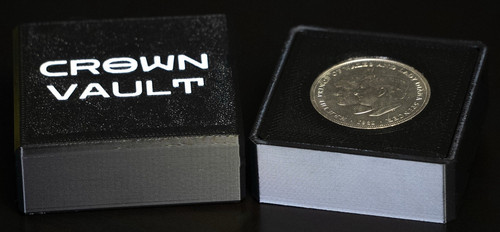 Crown vault coin - crown,